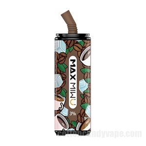 Max Miwu Coke Tin # Raw Coconut Latte Jednorázové Elektronické Cigarety 3% 600 Mah