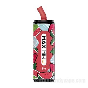 Max Miwu Coke Tin 3% #meloun Led Jednorázové Elektronické Cigarety 12 Ml