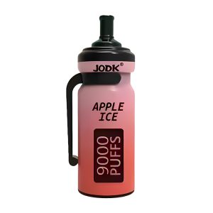 Jednorázová láhev JODK Vape 9000 Puffs # Apple Ice