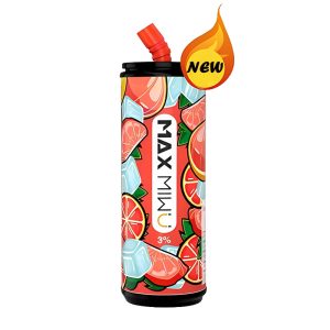 MAX MIWU plechovka na koks na jedno použití vape 3600 potahů – grapefruitový led