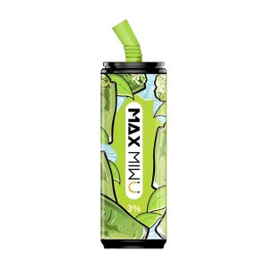 MAX MIWU plechovka na koks na jedno použití vape 3600 potahů # Matcha Frappuccino