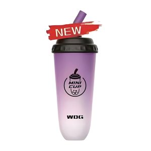WDG Mini Cup Jednorázové Vape 5000 Puffs # Zelený čaj mučenky