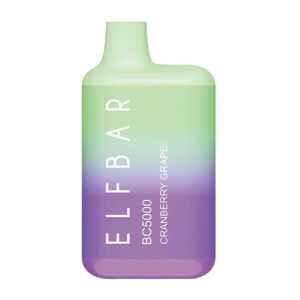 ELF BAR Jednorázový Vape BC 5000 Puffs # Brusinkové hrozny