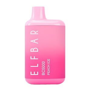 ELF BAR Jednorázový Vape BC 5000 Puffs # Broskvový led