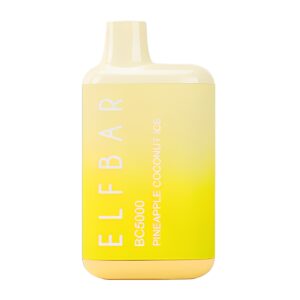 ELF BAR Jednorázový Vape BC 5000 Puffs # Ananasový kokunut led