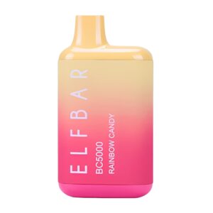 ELF BAR Jednorázový Vape BC 5000 Puffs # Duhová sladkost