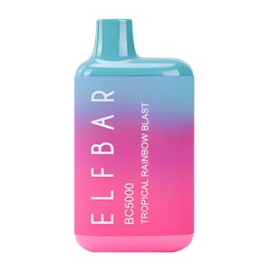 ELF BAR Jednorázový Vape BC 5000 Puffs # Tropický duhový výbuch