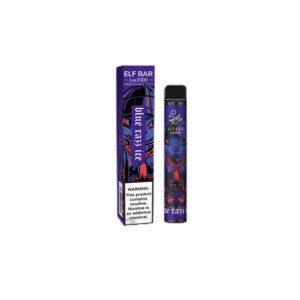 ELF BAR Lux 2000 Disposable 2000 potahů Blue Razz Ice 6,5 ml