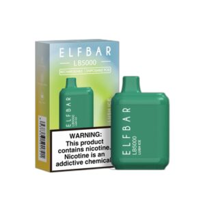 ELF BAR LB5000 Disposable 5000 potahů Lush Ice
