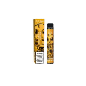ELF BAR Lux 2000 Disposable 2000 potahů Pineapple Mango Orange 6,5 ml