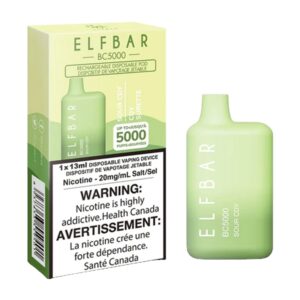ELF BAR BC5000 Disposable 5000 potahů Sour Cdy 13 ml