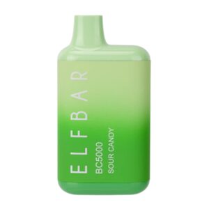 ELF BAR BC5000 Disposable 5000 potahů Sour Candy 650 mAh