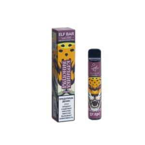ELF BAR Lux 1500 Disposable Strawberry Grape 1500 potahů