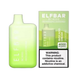ELF BAR BC4000 Disposable Avocado Cream 4000 potahů 650 mAh