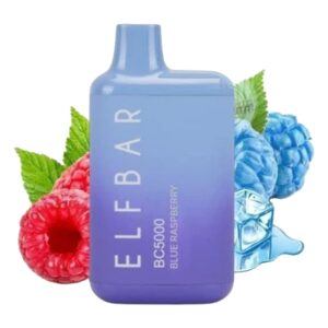 ELF BAR BC5000 Disposable Blue Raspberry 5000 potahů