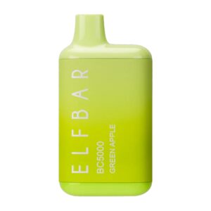 ELF BAR BC5000 Disposable Green Apple 5000 potahů 650 mAh
