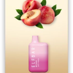 ELF BAR BC2000 Disposable 2000 potahů Juicy Peach 5 ml