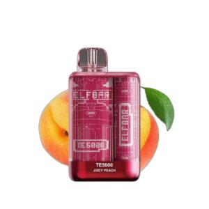 ELF BAR TE5000 Disposable Juicy Peach 5000 potahů 13,5 ml
