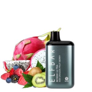 ELF BAR BC5000 Ultra Disposable Kiwi Dragon Fruit Berry 5000 potahů 13 ml