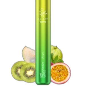 ELF BAR 600V2 Disposable 600 potahů Kiwi Passion Fruit Guava 550 mAh