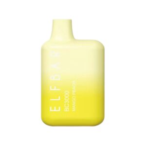 ELF BAR BC3000 Disposable 3000 potahů Mango Peach 650 mAh