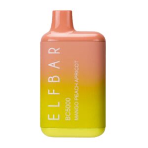 ELF BAR BC5000 Disposable 5000 potahů Mango Peach Apricot 650 mAh