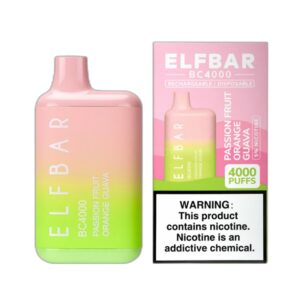 ELF BAR BC4000 Disposable Passion Fruit Orange Guava 4000 potahů