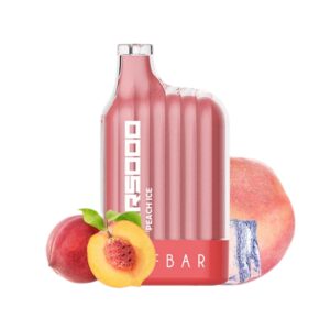 ELF BAR CR5000 Disposable Peach Ice 5000 potahů 13 ml