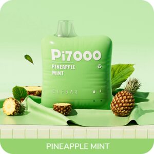ELF BAR PI7000 Disposable Pineapple Mint 7000 potahů 500 mAh