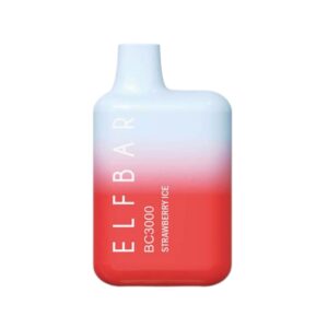 ELF BAR BC3000 Disposable 3000 potahů Strawberry Ice 10 ml