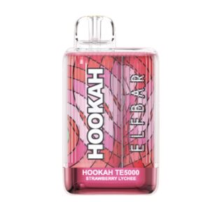ELF BAR Hookah TE5000 Disposable Strawberry Lychee 5000 potahů 550 mAh