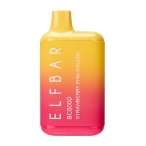 ELF BAR BC5000 Disposable 5000 potahů Strawberry Pina Colada