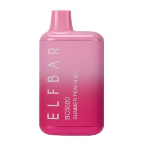ELF BAR BC5000 Disposable 5000 potahů Summer Peach Ice 13 ml