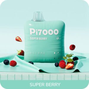 ELF BAR PI7000 Disposable Super Berry 7000 potahů 500 mAh