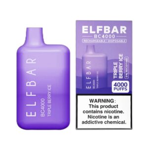 ELF BAR BC4000 Disposable Triple Berry Ice 4000 potahů 650 mAh