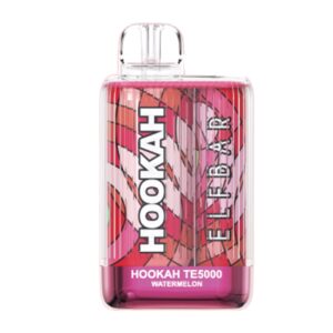 ELF BAR Hookah TE5000 Disposable 5000 potahů Watermelon