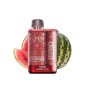 ELF BAR TE5000 Disposable 5000 potahů Watermelon Ice 13,5 ml